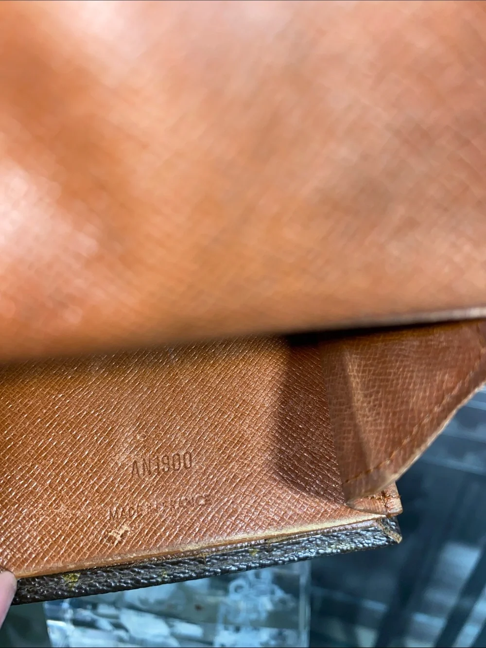 Authentic Vintage Louis Vuitton Monogram Elise Envelope Flap Closure Wallet
